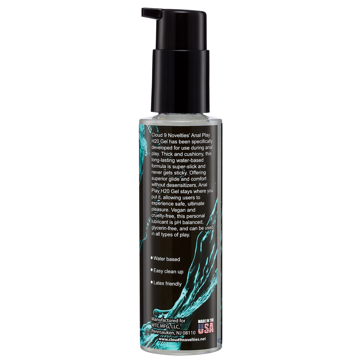 Cloud 9 H20 Anal Play Gel 4 Fl. Oz. by Cloud 9 Novelties from LoveMart Co.