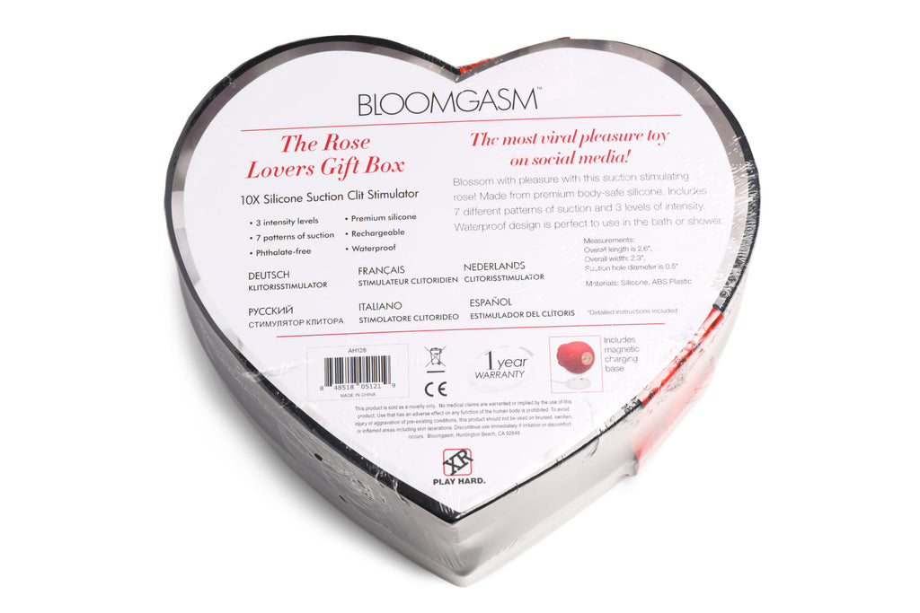The Rose Lover's Gift Box Bloomgasm by XR Brands from LoveMart Co.