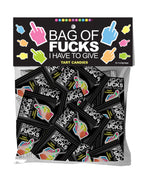 Bag of Fucks I Have to Give Bag of 25 Count by Little Genie from LoveMart Co.