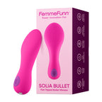 Solia Bullet Flat Tipped Vibrator by Femme Funn from LoveMart Co.