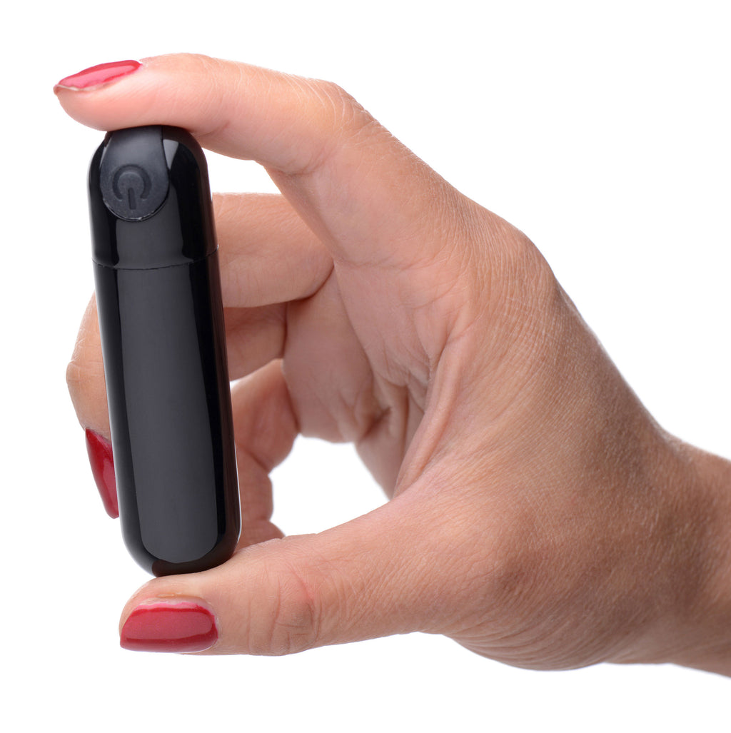 10x Rechargeable Vibrating Metallic Bullet by XR Brands from LoveMart Co.