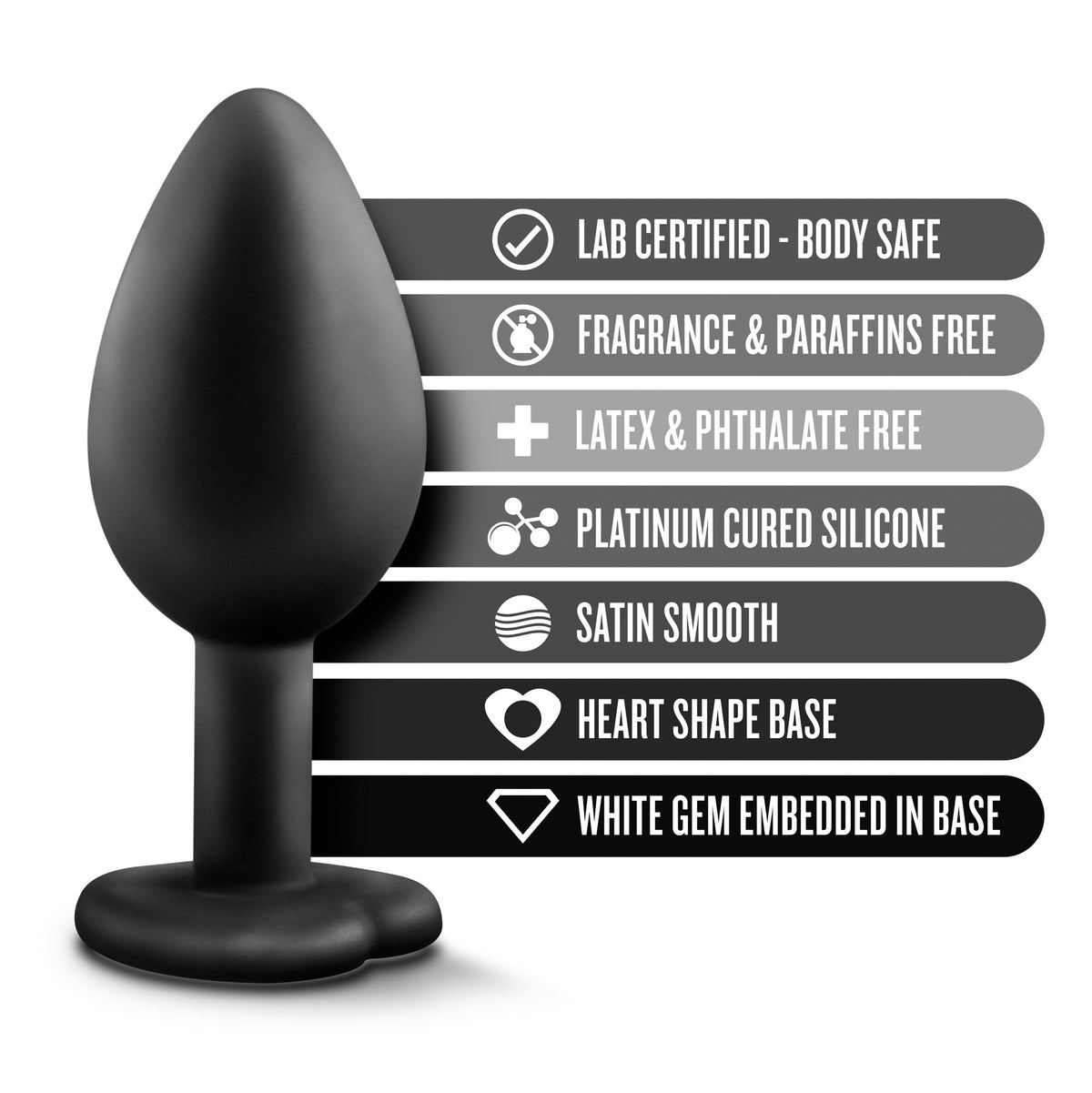 Temptasia - Bling Plug - Small by Blush from LoveMart Co.