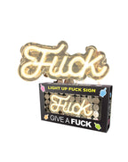 Neon Fuck Up Sign by Little Genie from LoveMart Co.
