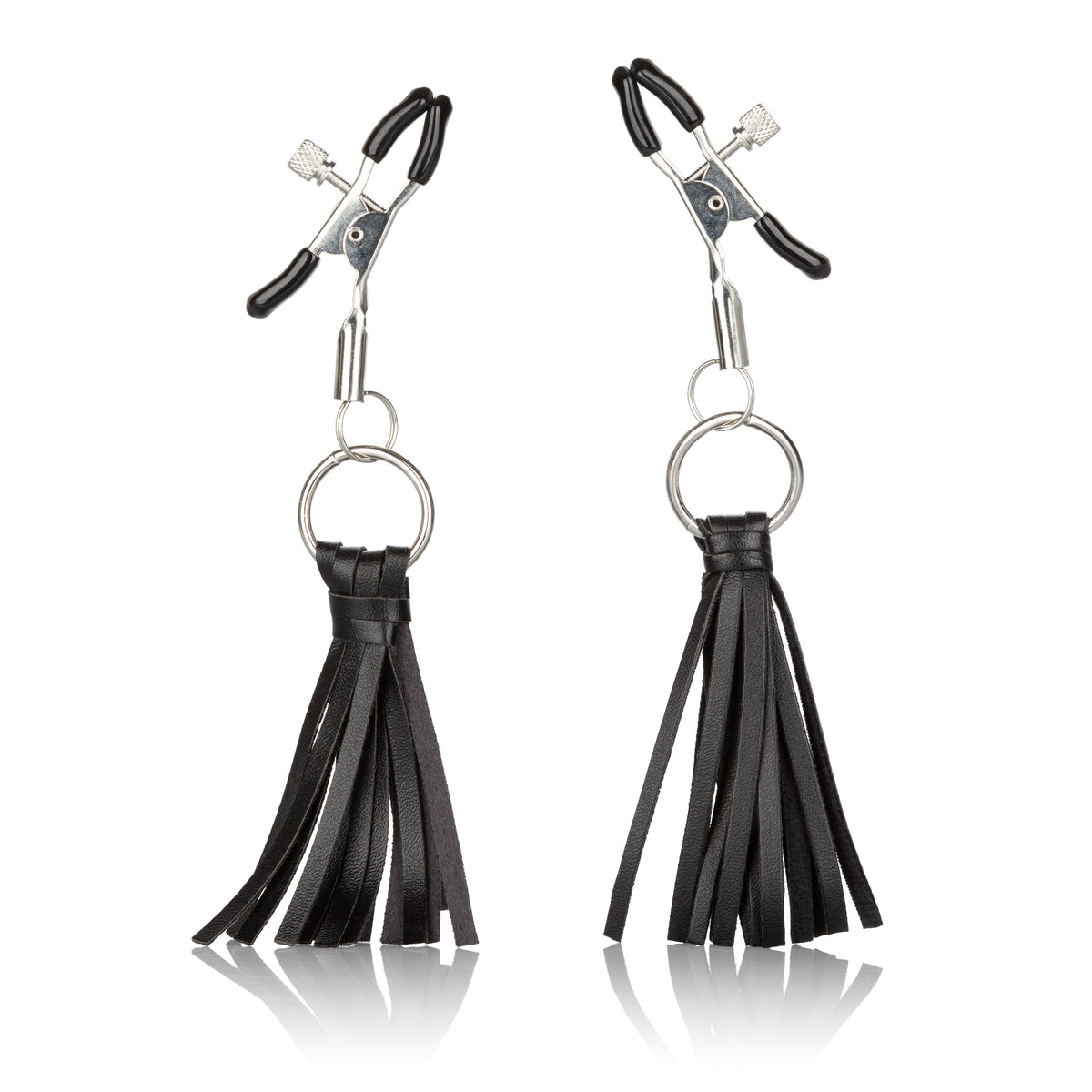 Nipple Play Playful Tassels Nipple Clamps by CalExotics from LoveMart Co.