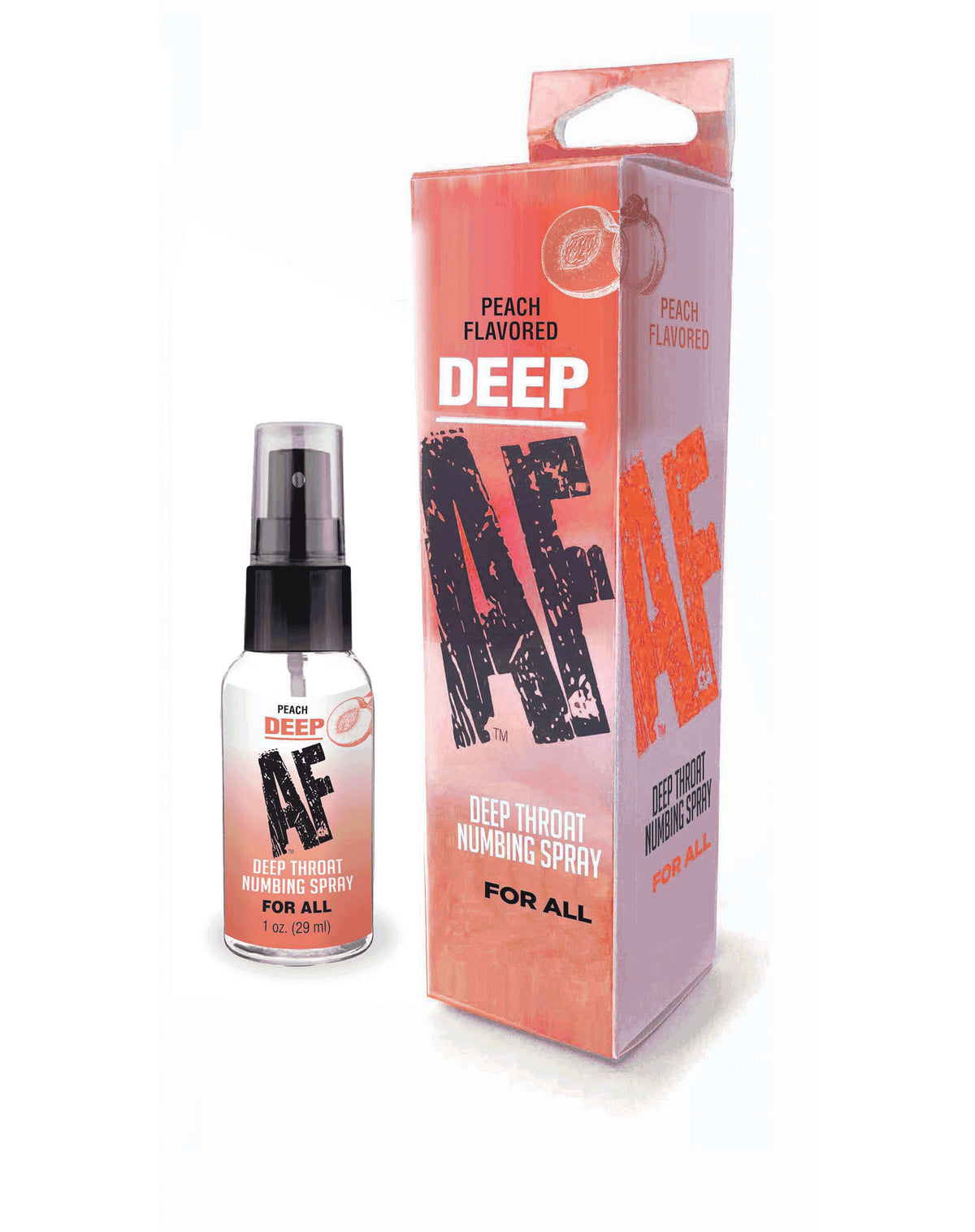 Deep Af Numbing Throat Spray 1 Oz by Little Genie from LoveMart Co.