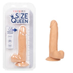 Size Queen 6 inch/15.25 Cm - Ivory by CalExotics from LoveMart Co.