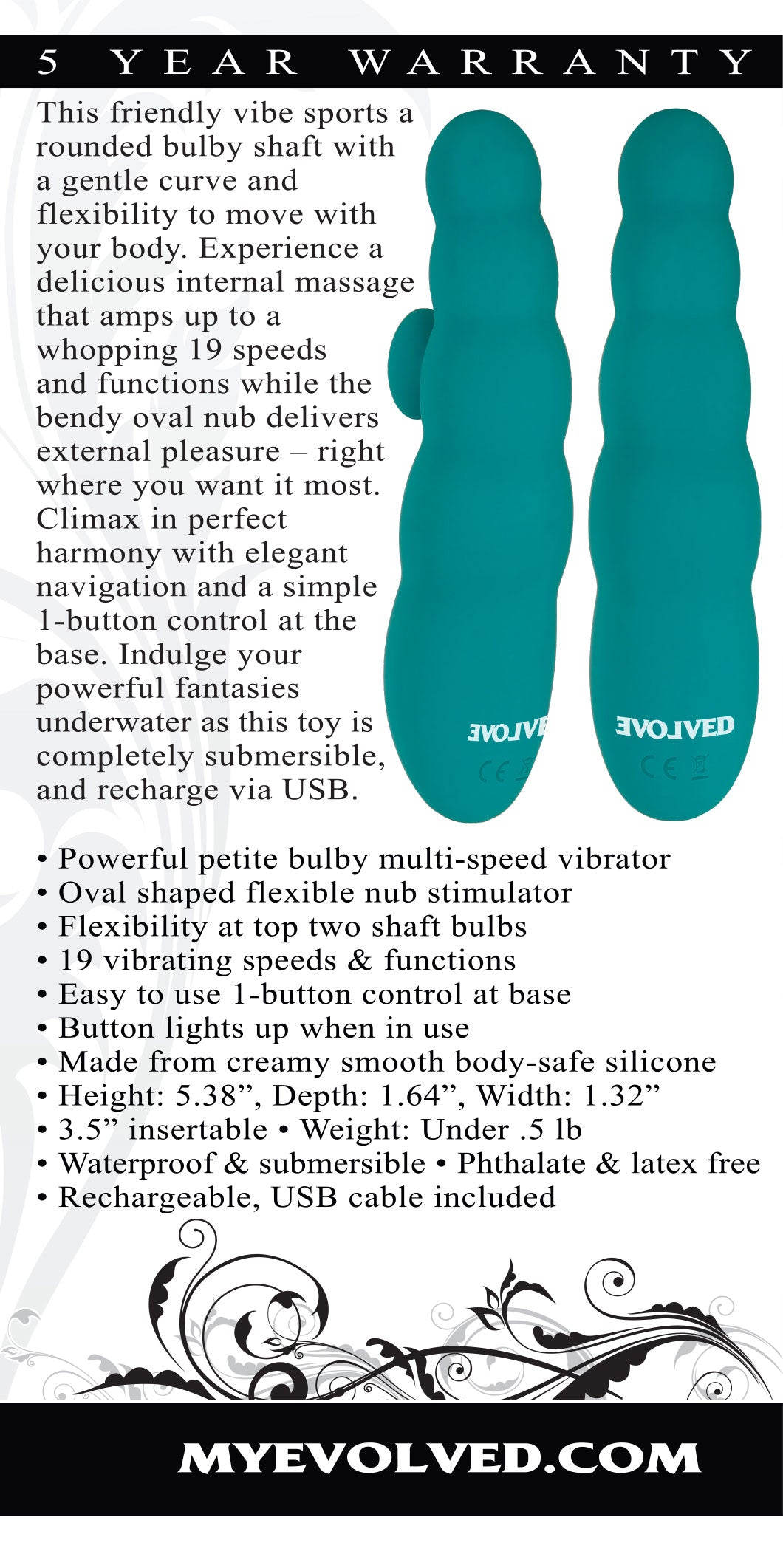 G-Spot Perfection by Evolved Novelties from LoveMart Co.