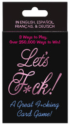 Let's F*Ck Card Game by Kheper Games from LoveMart Co.