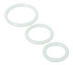 Trinity Silicone Cock Rings by XR Brands from LoveMart Co.