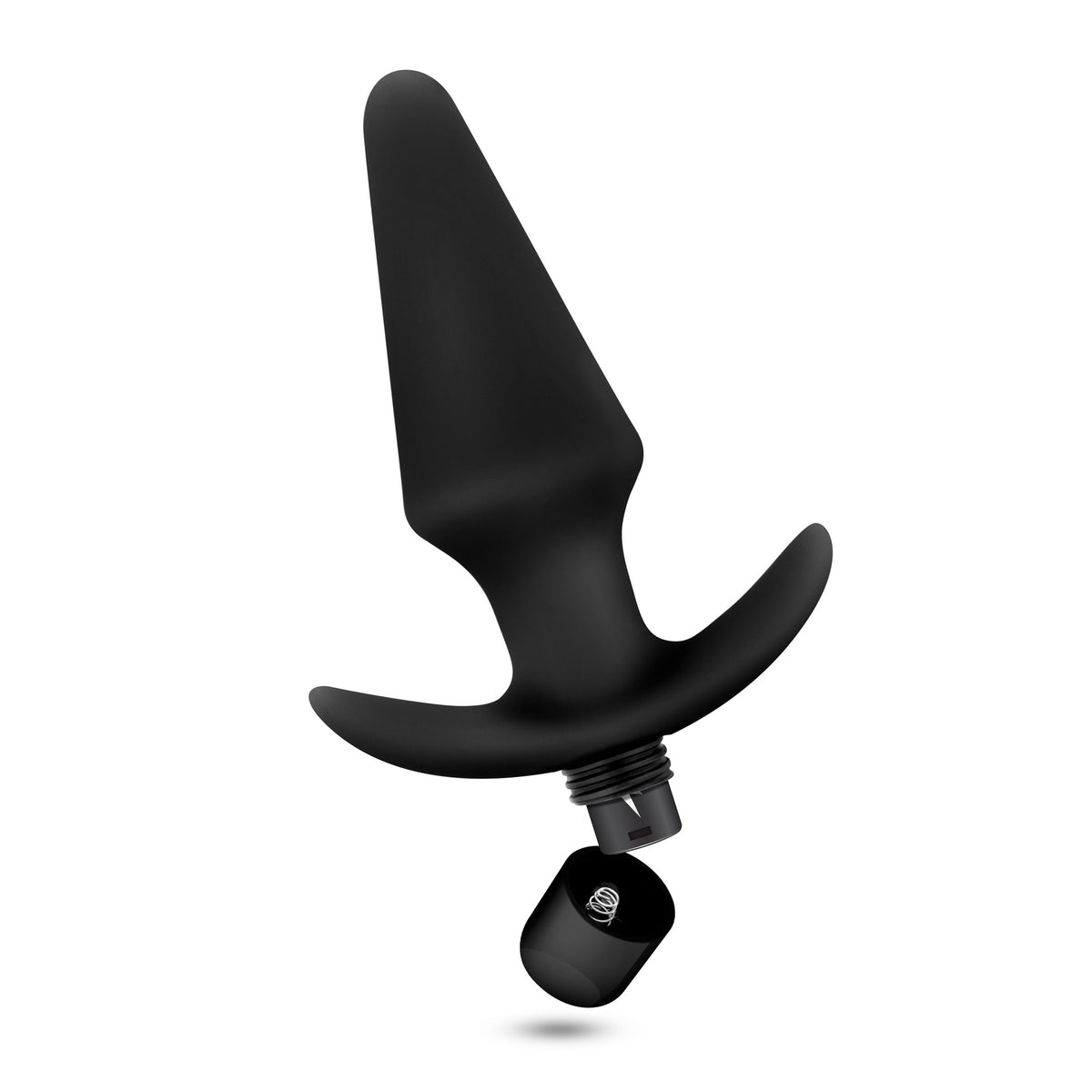 Anal Adventures Platinum - Silicone Vibrating Plug by Blush from LoveMart Co.