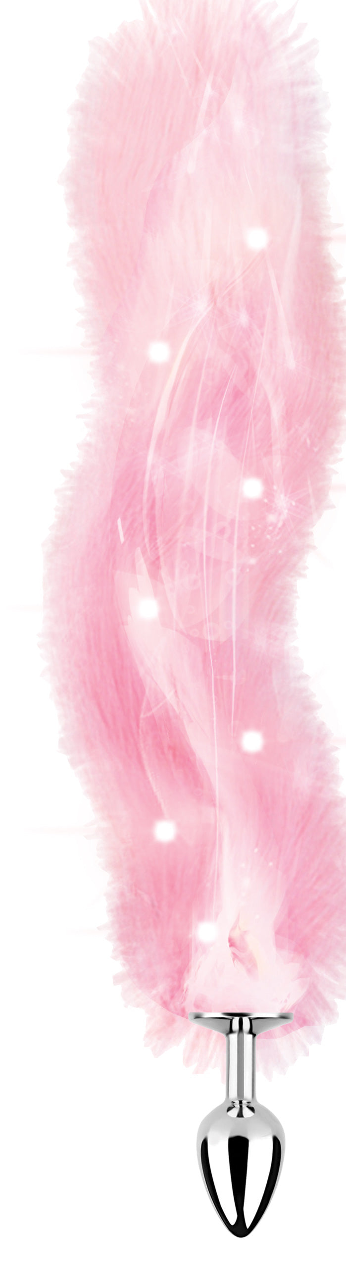 Foxy Tail - Light Up Faux Fur Butt Plug - Plug by Hott Products from LoveMart Co.