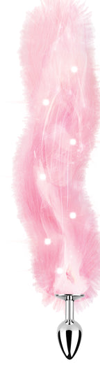 Foxy Tail - Light Up Faux Fur Butt Plug - Plug by Hott Products from LoveMart Co.