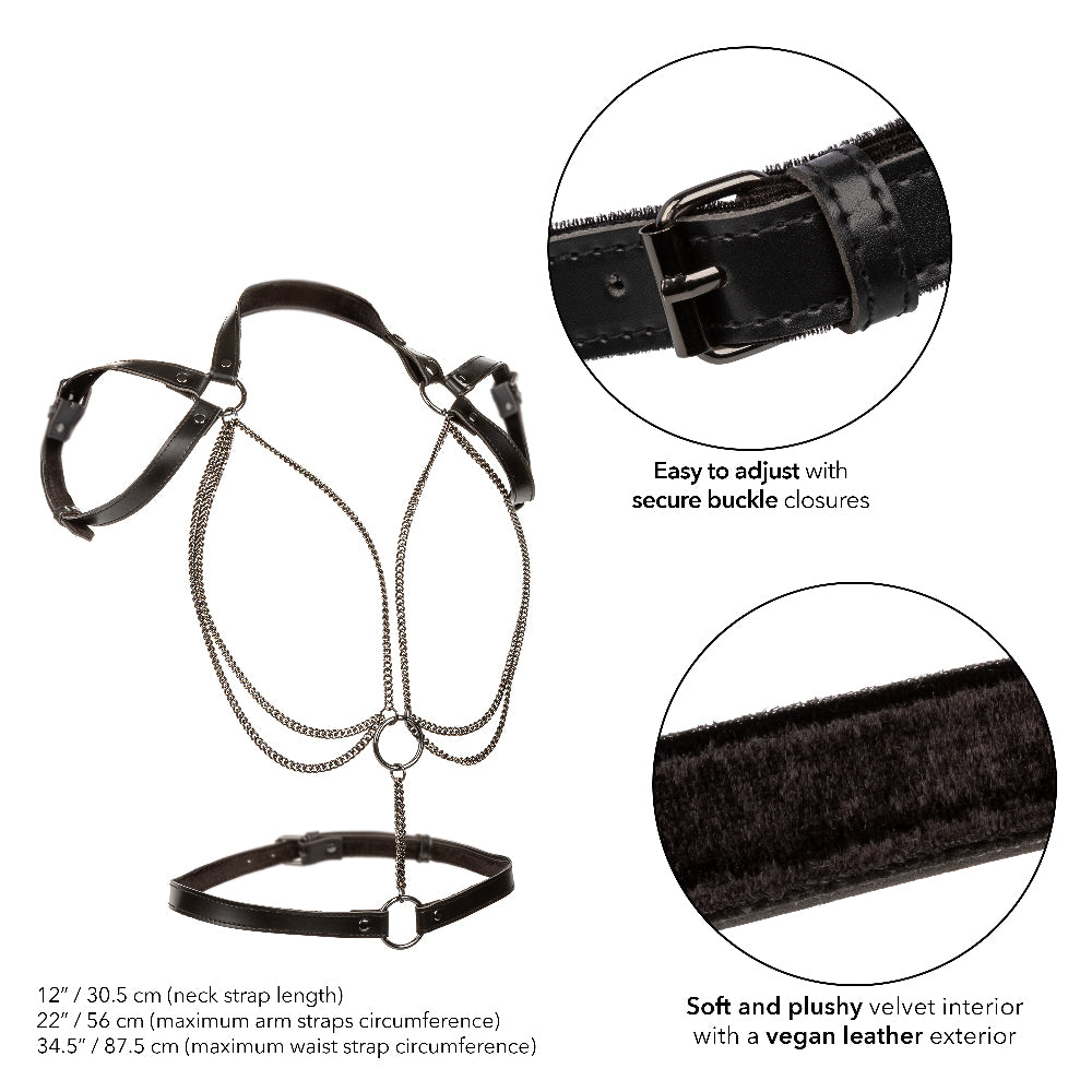 Euphoria Collection Multi Chain Halter by CalExotics from LoveMart Co.