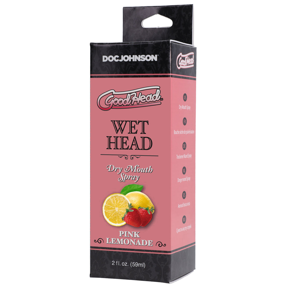 Goodhead - Wet Head - Dry Mouth Spray - Lemonade - 2 Fl. Oz. (59ml) by Doc Johnson from LoveMart Co.