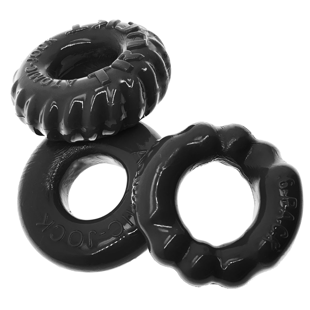 Bonemaker 3-Pack Boner Rings by Oxballs from LoveMart Co.