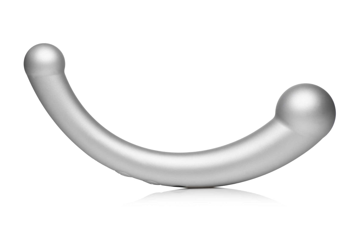 10x Vibra-Crescent Silicone Dual Ended Dildo by XR Brands from LoveMart Co.