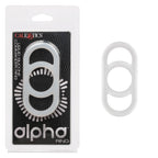 Alpha Liquid Silicone Commander Ring - Natural by CalExotics from LoveMart Co.