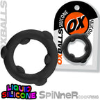 Spinner Single Silicone Ring - Silicone by Oxballs from LoveMart Co.