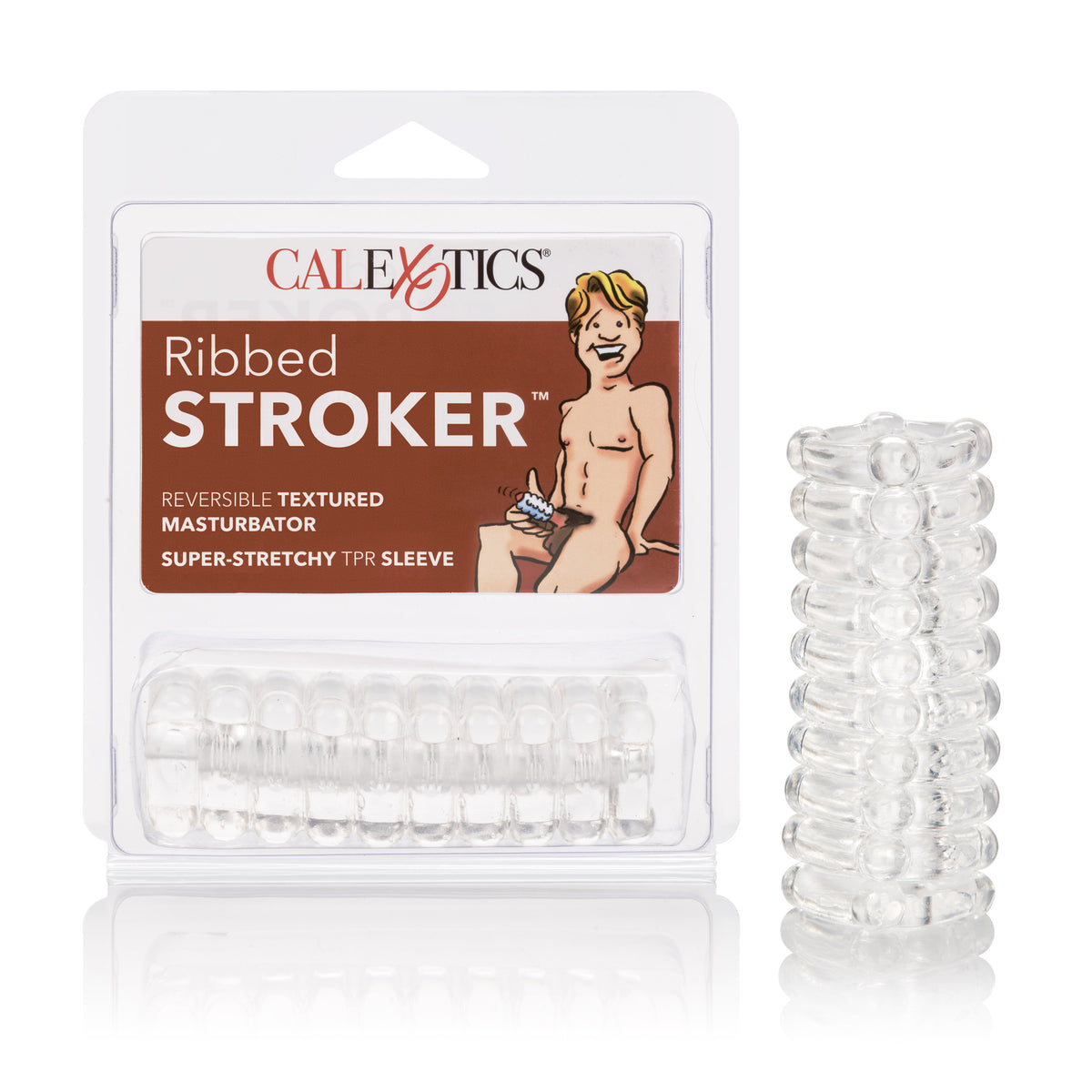 Ribbed Stroker Masturbator by CalExotics from LoveMart Co.