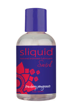 Naturals Swirl - Strawberry Pomegranate - 4.2 Fl. Oz. (124 ml) by Sliquid from LoveMart Co.