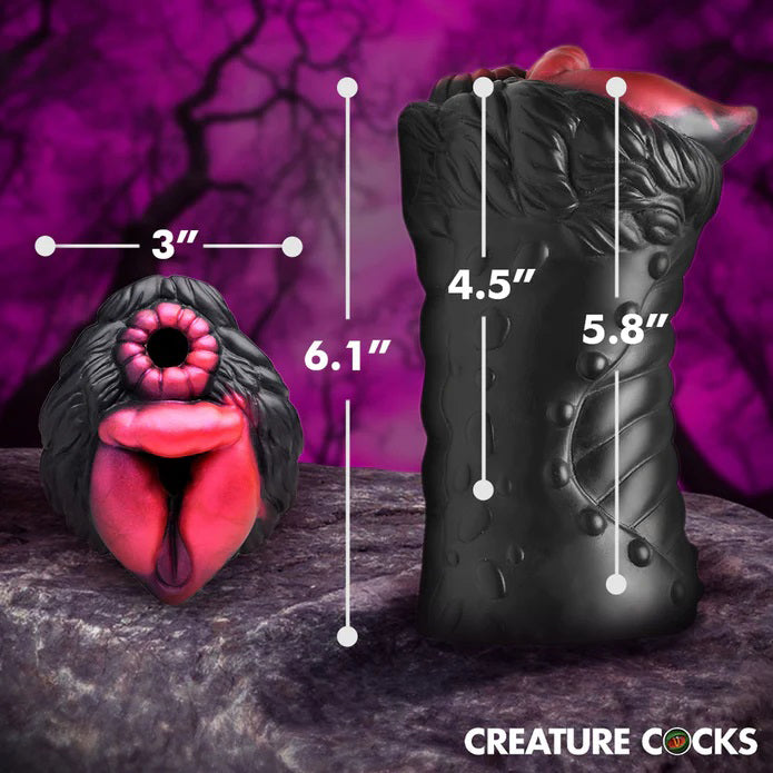 Savage She-Wolf Silicone Stroker by XR Brands from LoveMart Co.