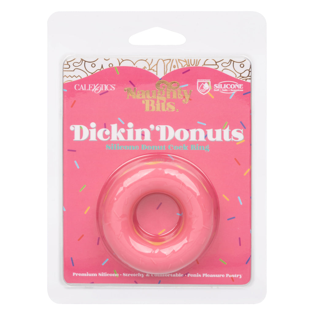 Naughty Bits Dickin Donuts Silicone Donut Cock Ring by CalExotics from LoveMart Co.