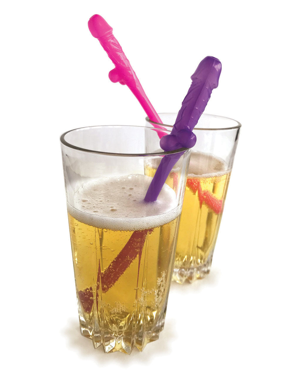 Super Fun Penis Party Straws by Little Genie from LoveMart Co.