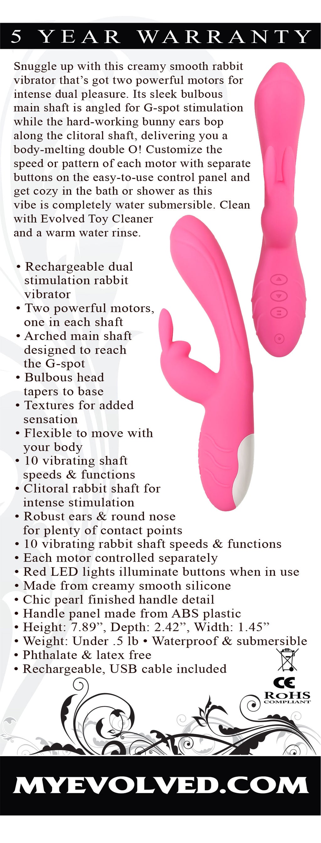 Bunny Kisses by Evolved Novelties from LoveMart Co.
