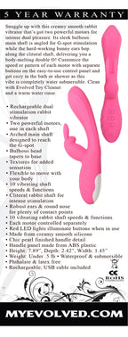 Bunny Kisses by Evolved Novelties from LoveMart Co.