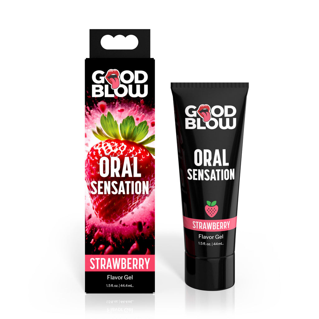 Oral Sensation Gel Strawberry by XR Brands from LoveMart Co.