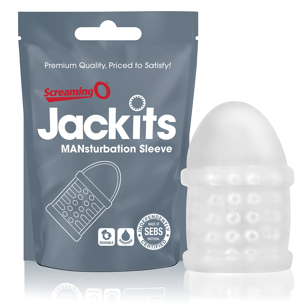 Jackits Mansturbation Sleeve - 24 Count Candy Bowl by Screaming O from LoveMart Co.