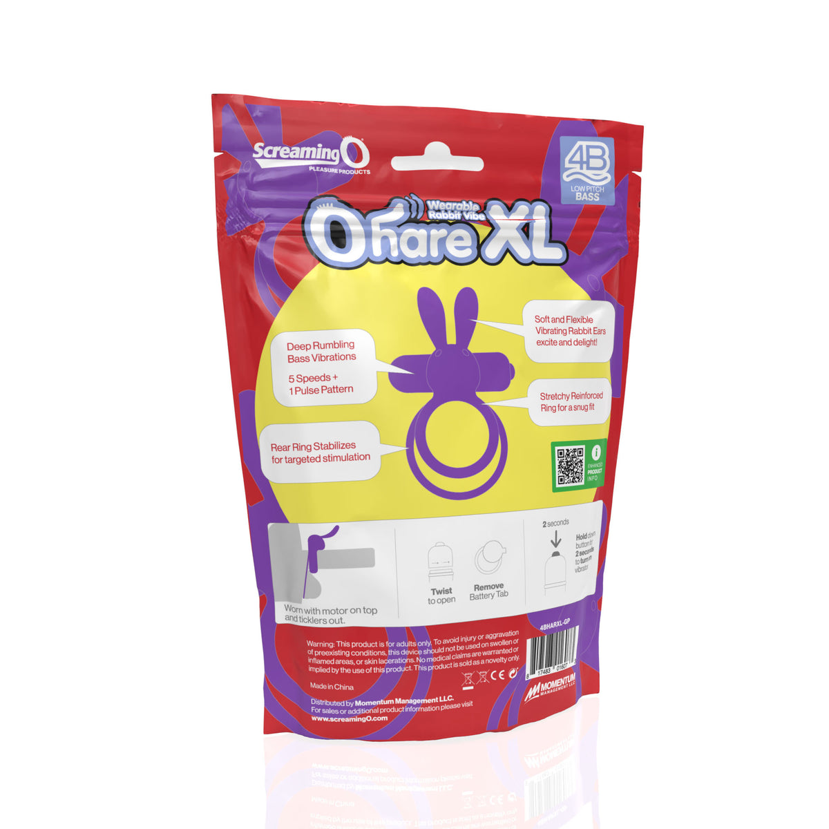 4b Ohare XL - Grape by Screaming O from LoveMart Co.