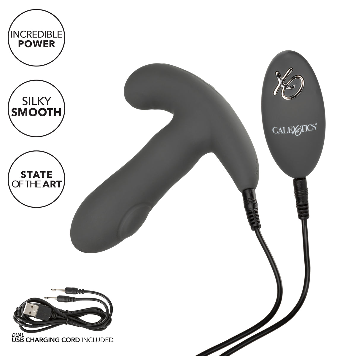 Eclipse Remote Control Dual Pulsating Probe by CalExotics from LoveMart Co.