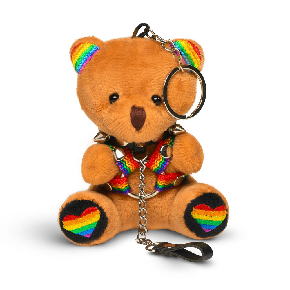 Pride Bear Keychain by XR Brands from LoveMart Co.
