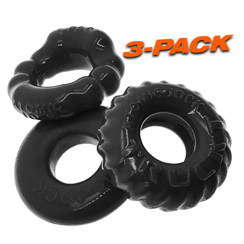 Bonemaker 3-Pack Boner Rings by Oxballs from LoveMart Co.