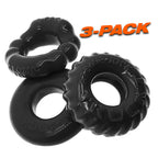 Bonemaker 3-Pack Boner Rings by Oxballs from LoveMart Co.