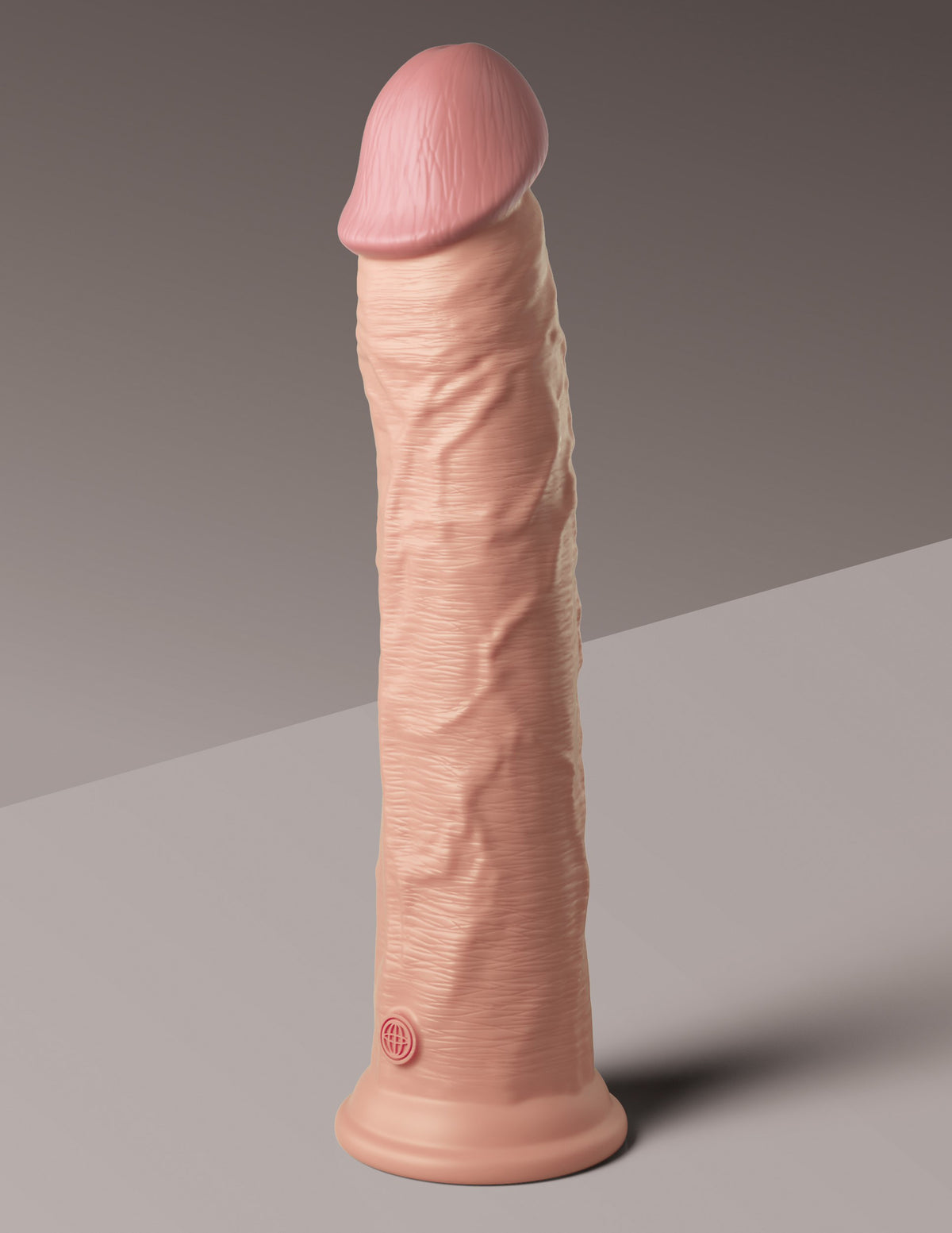 King Cock Elite 11 Inch Silicone Dual Density Cock - Light by Pipedream from LoveMart Co.