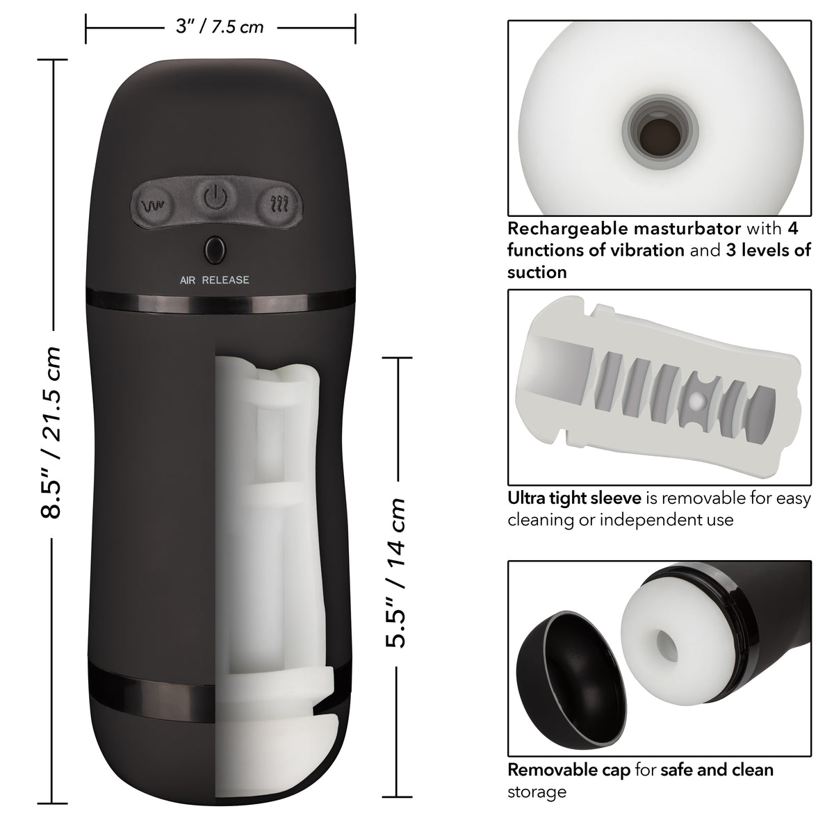 Optimum Power Pulsar Stroker by CalExotics from LoveMart Co.