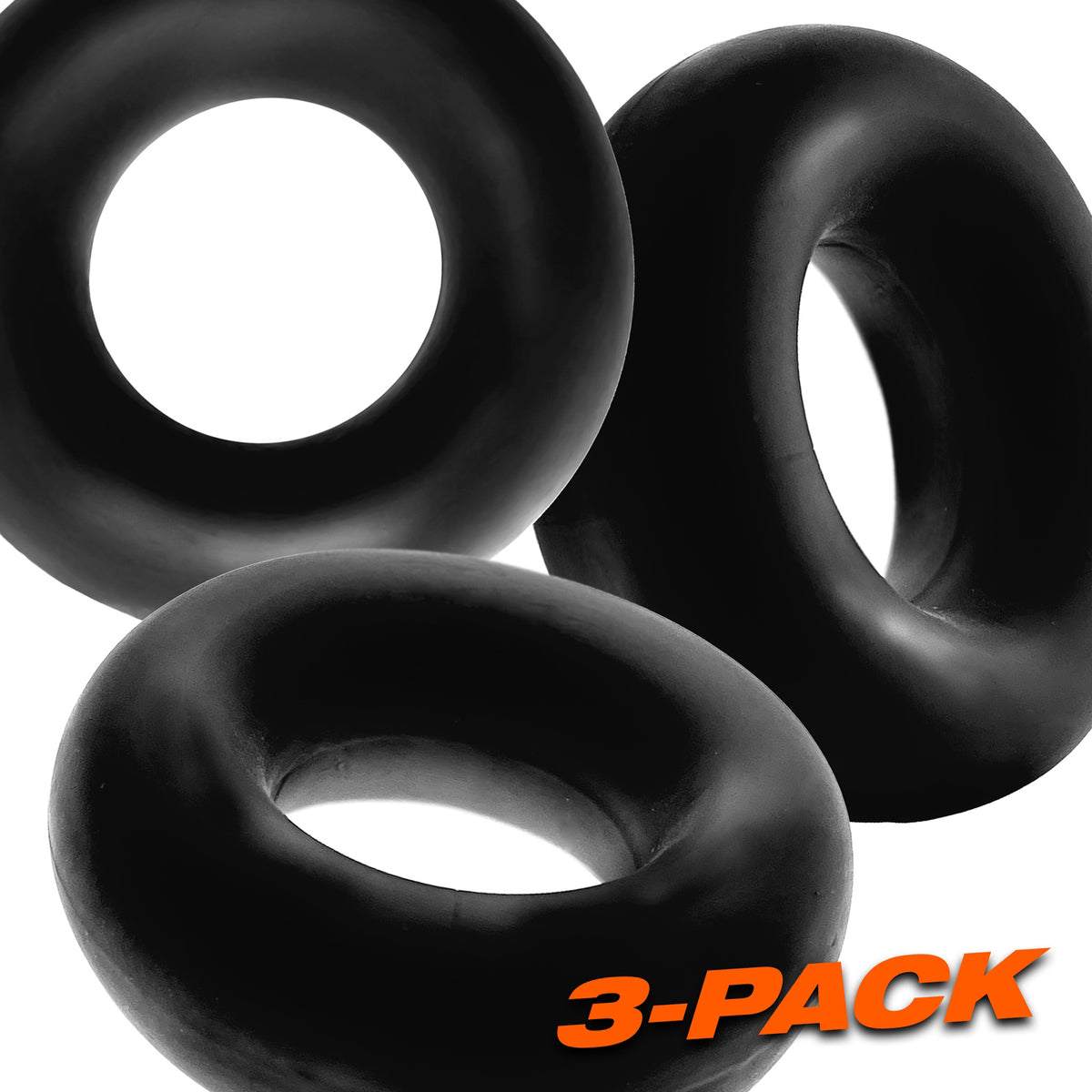 Fat Willy 3-Pack Jumbo C-Rings by Oxballs from LoveMart Co.