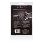 Silver Beaded Nipple Clamps by CalExotics from LoveMart Co.