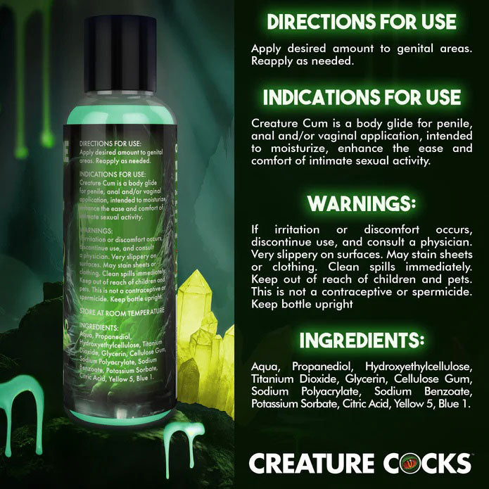 Creature Cum Water-Based Lubricant 4oz by XR Brands from LoveMart Co.