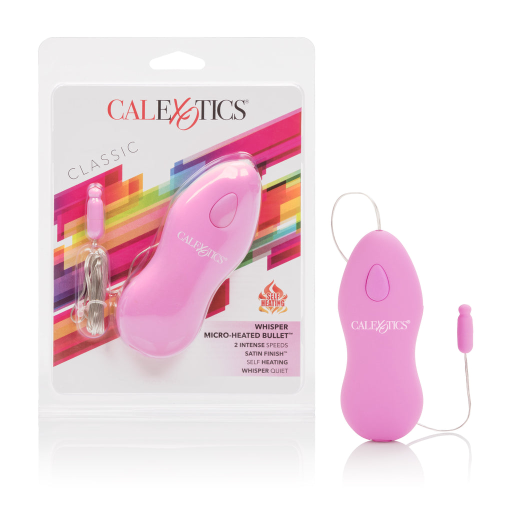 Whisper Micro Heated Bullet by CalExotics from LoveMart Co.