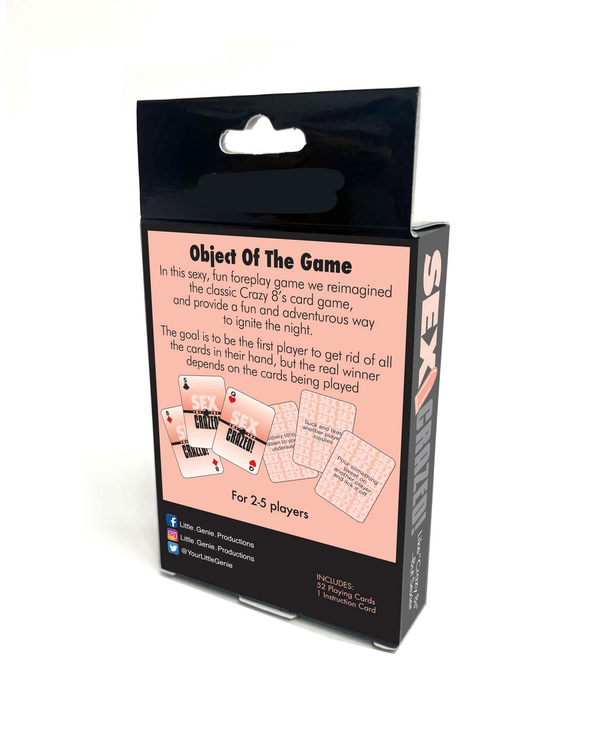 Sex Crazed Card Game by Little Genie from LoveMart Co.