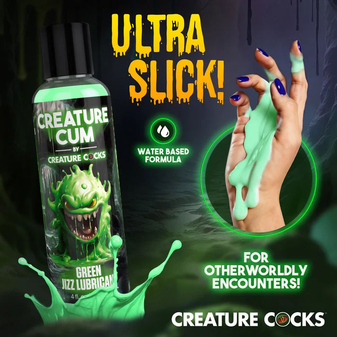 Creature Cum Water-Based Lubricant 4oz by XR Brands from LoveMart Co.