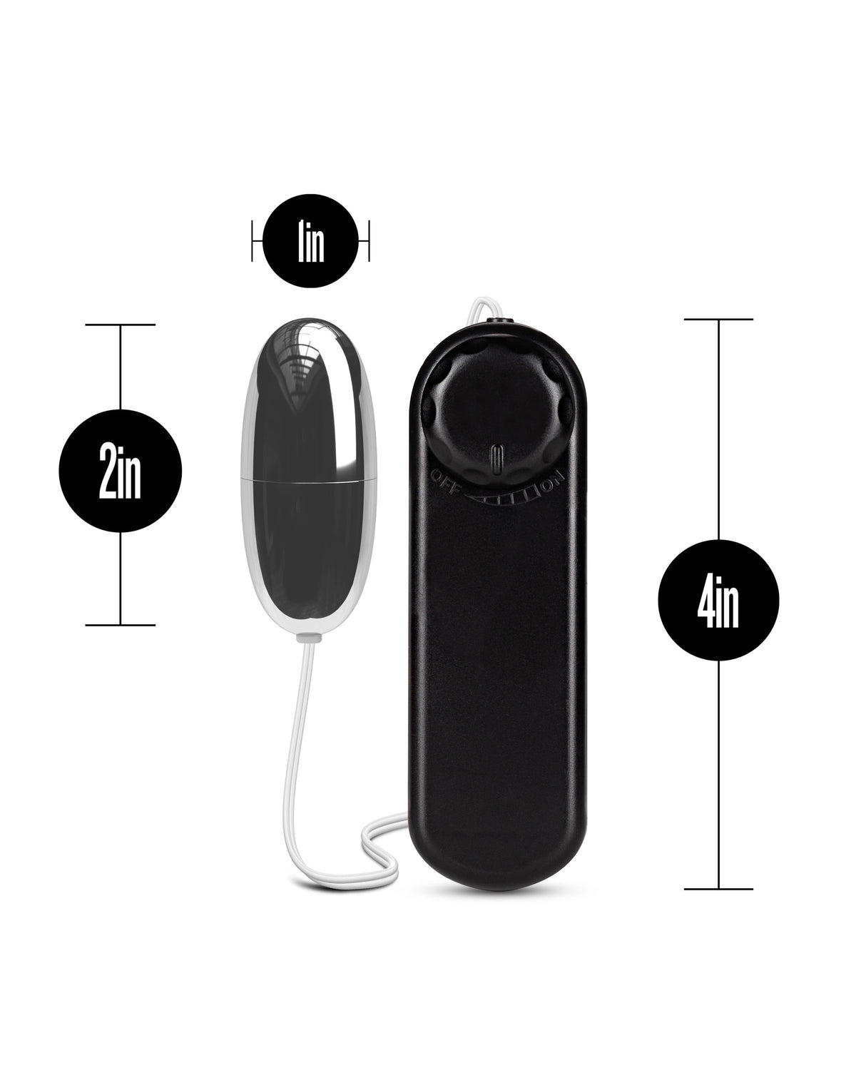 B Yours - Power Bullet - Black by Blush from LoveMart Co.