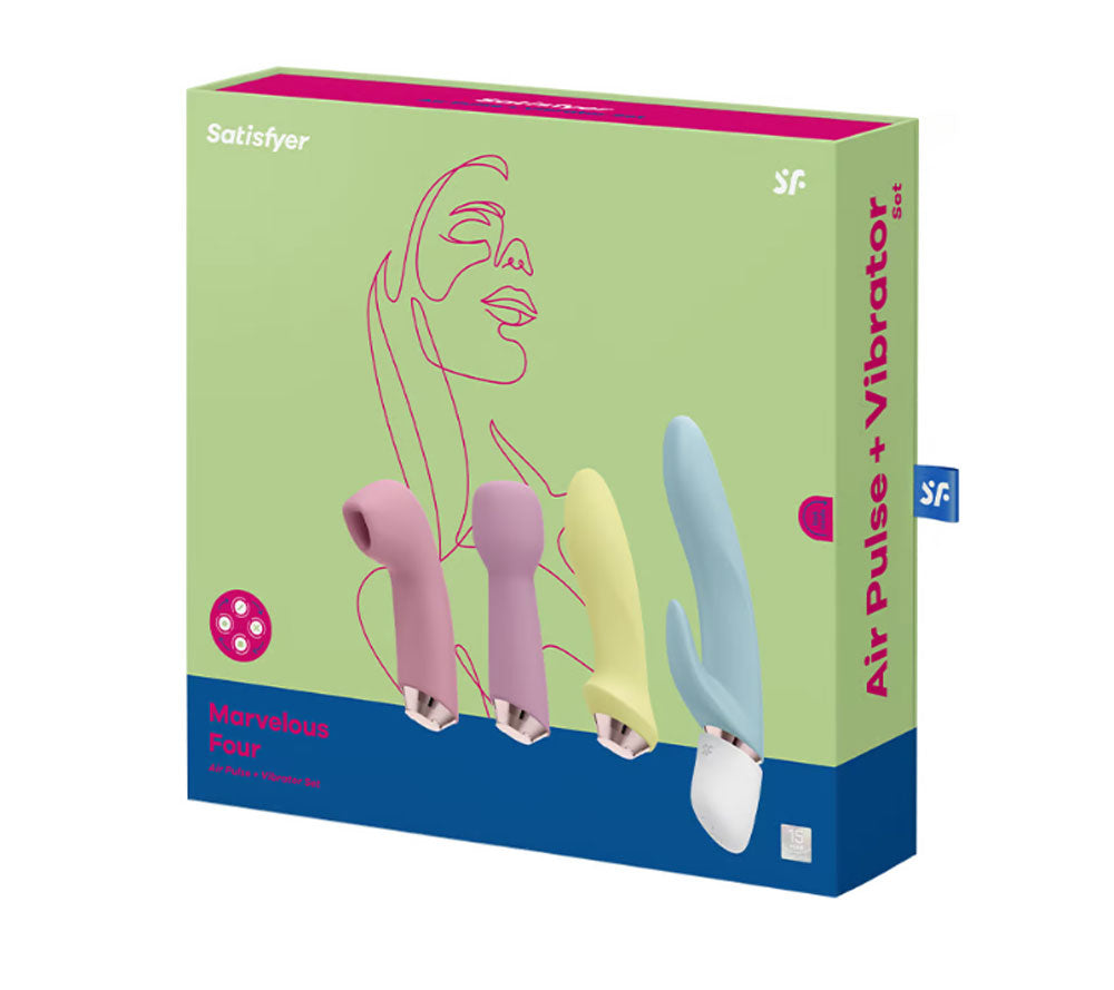 Satisfyer Marvelous Four - Marvelous Four by Satisfyer from LoveMart Co.