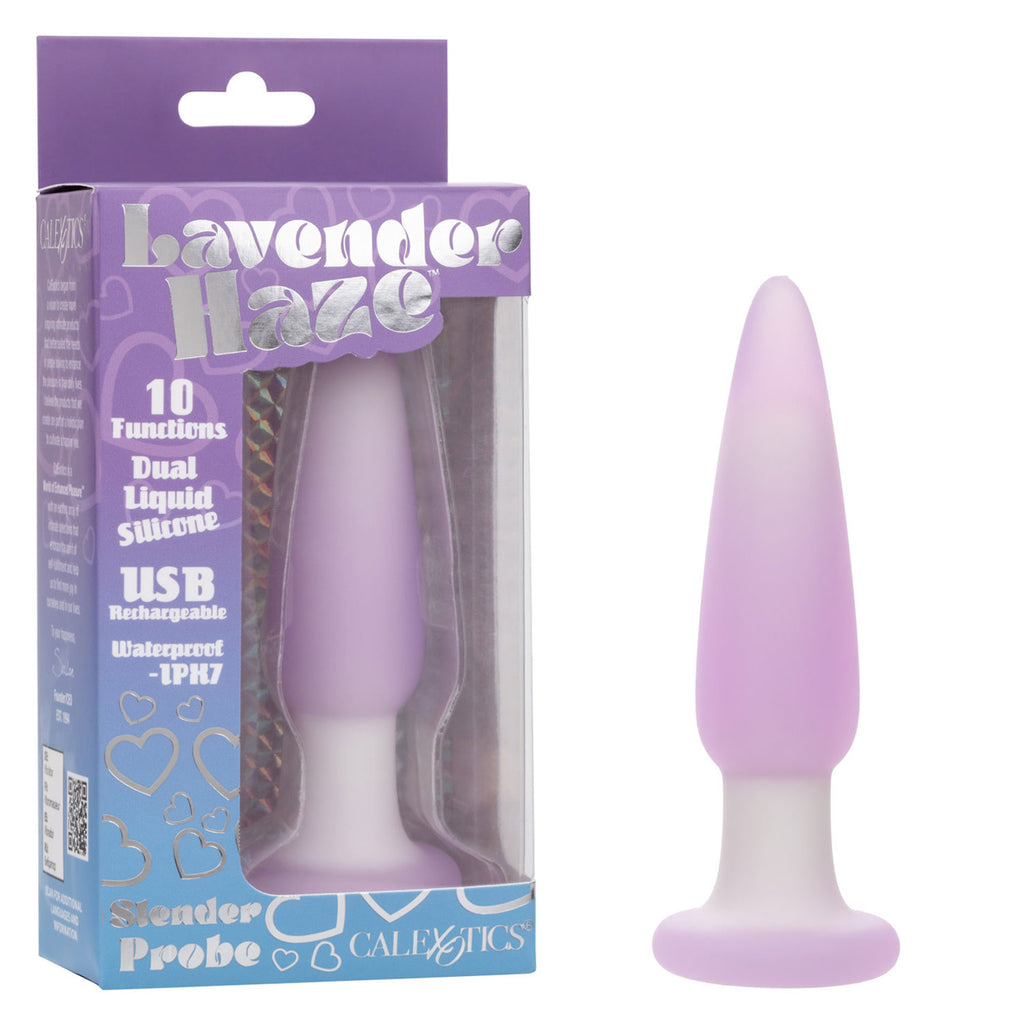 Lavender Haze Slender Probe by CalExotics from LoveMart Co.