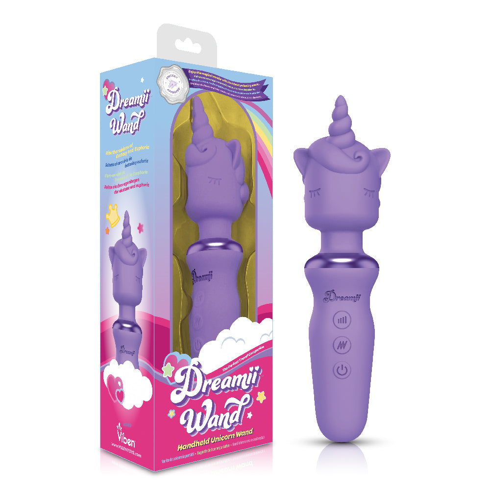 Dreamii Wand Powerful Unicorn Wand - Lilac Whirl by Viben from LoveMart Co.