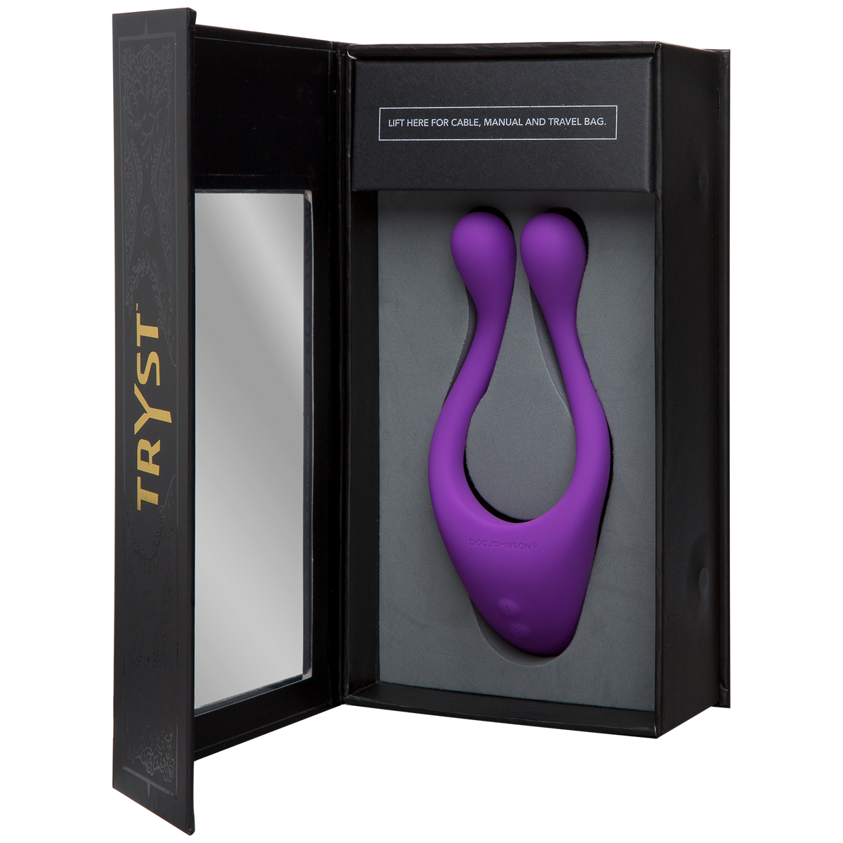 Tryst Multi Erogenous Zone Silicone Massager by Doc Johnson from LoveMart Co.