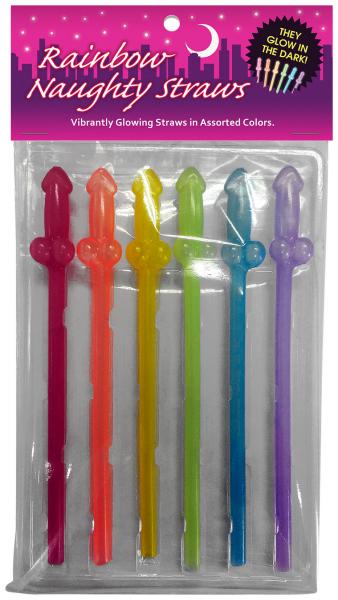 Rainbow Naughty Straws by Kheper Games from LoveMart Co.